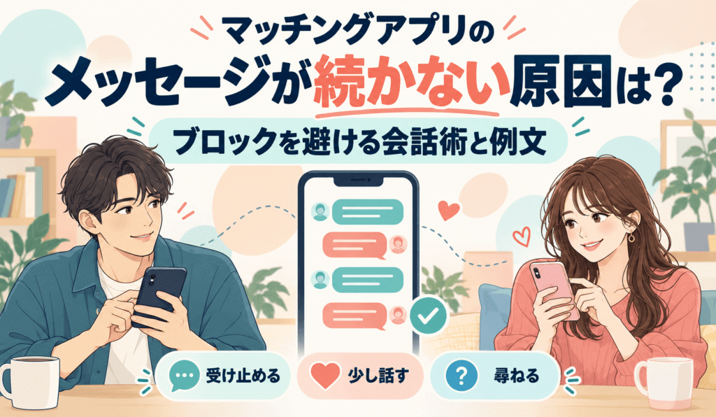 マッチングアプリでブロックを避ける会話術
